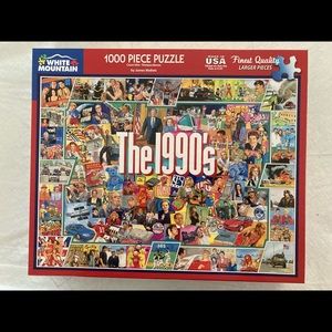 White Mountain 1000 piece puzzle